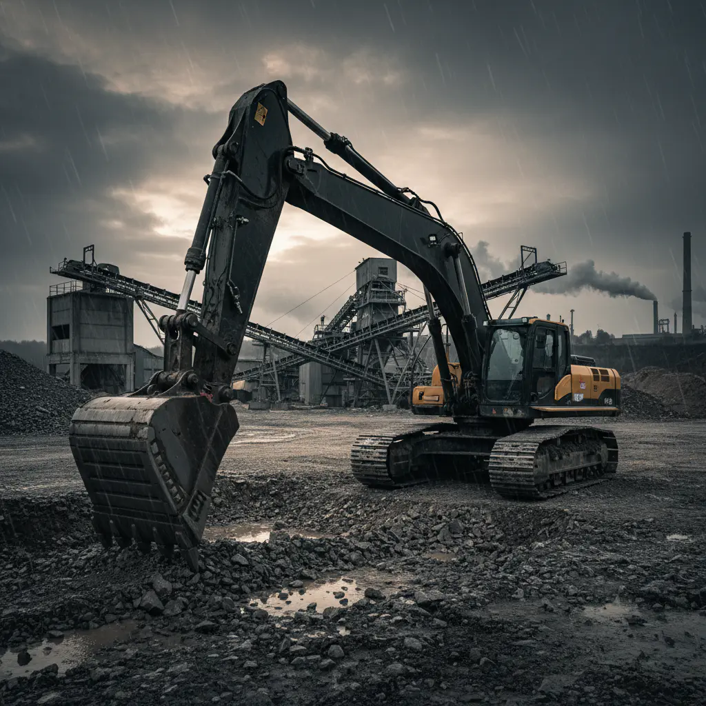 Heavy Excavation Machinery