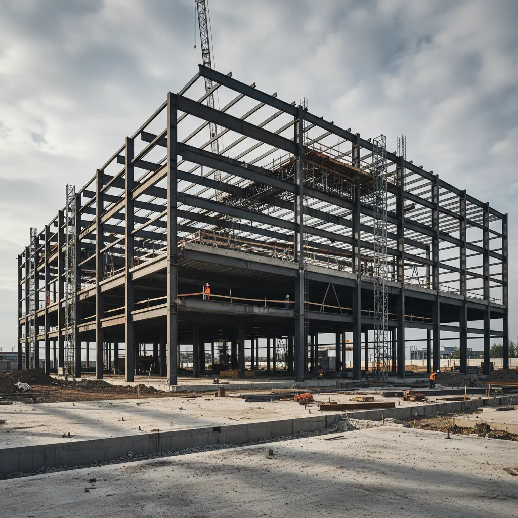 Commercial building framework